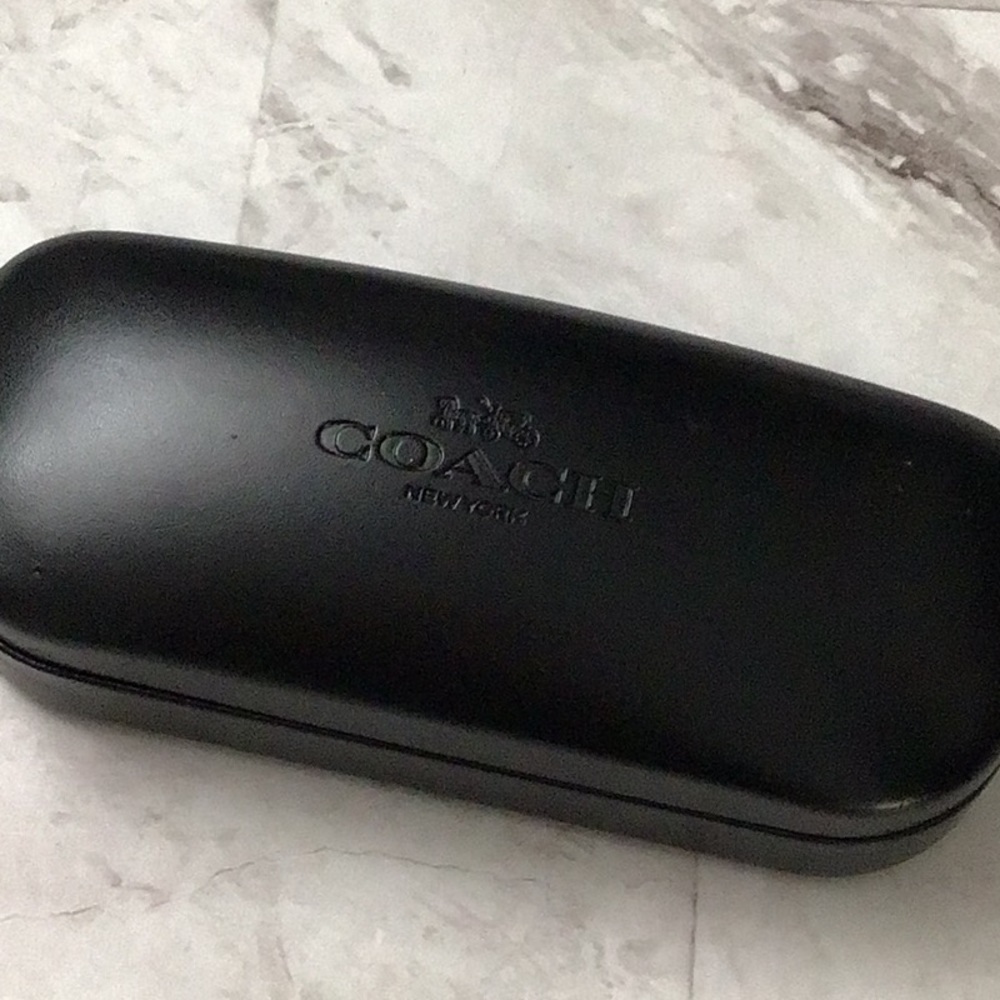 COACH Eyeglasses case, black replacement glasses case